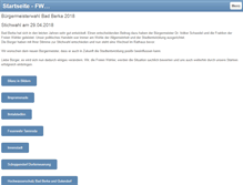 Tablet Screenshot of fwg-badberka.de